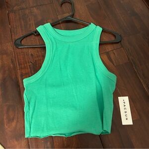 Brand new with tags green PacSun tank top women’s